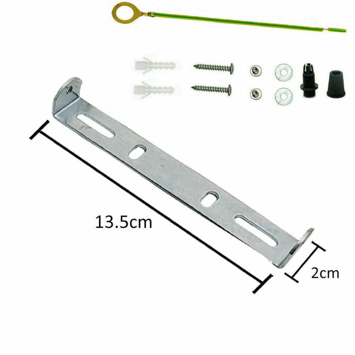 135mm bracket ceiling rose Light Fixing strap brace Plate with accessories~2397 - Lost Land Interiors