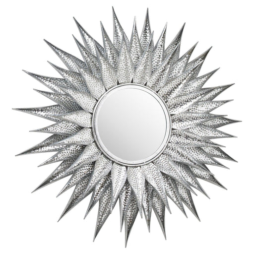 Ohlson Silver Large Sunburst Mirror - Lost Land Interiors