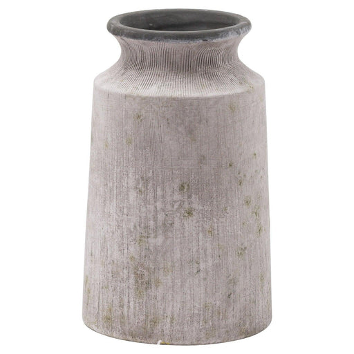 Bloomville Urn Stone Vase - Lost Land Interiors