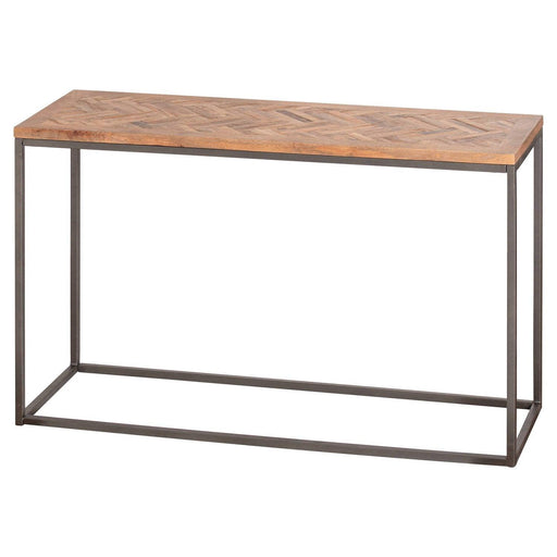 Hoxton Collection Console Table With Parquet Top - Lost Land Interiors