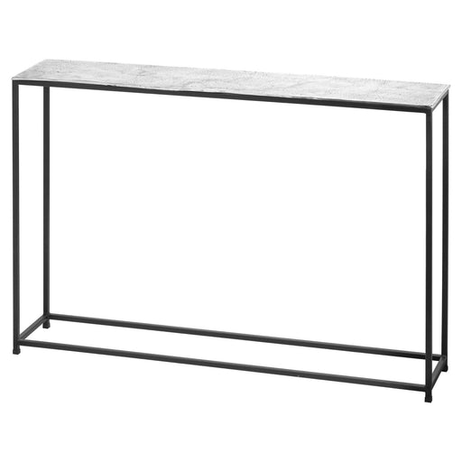 Farrah Collection Silver Console Table - Lost Land Interiors