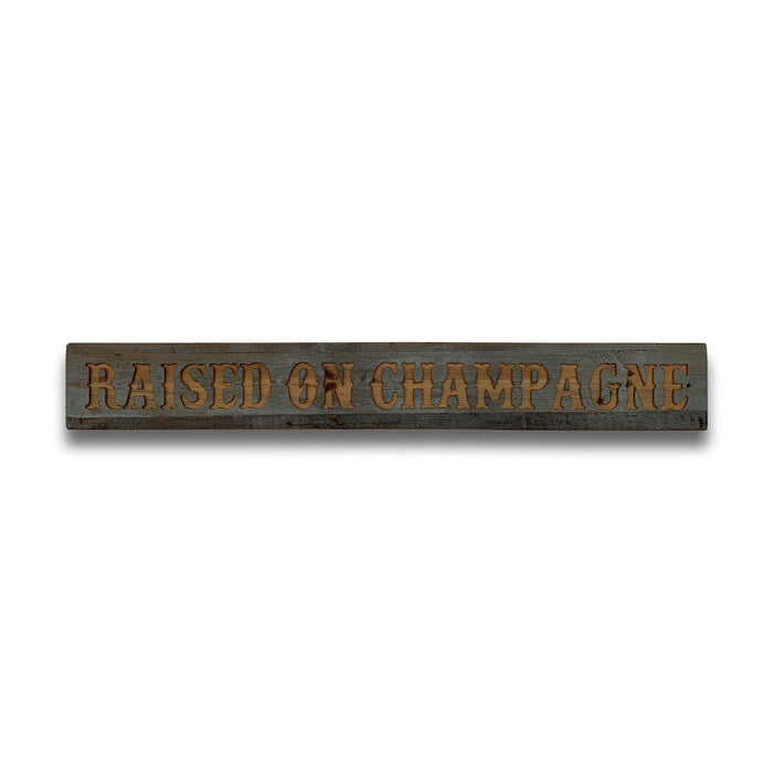 Champagne Grey Wash Wooden Message Plaque - Lost Land Interiors