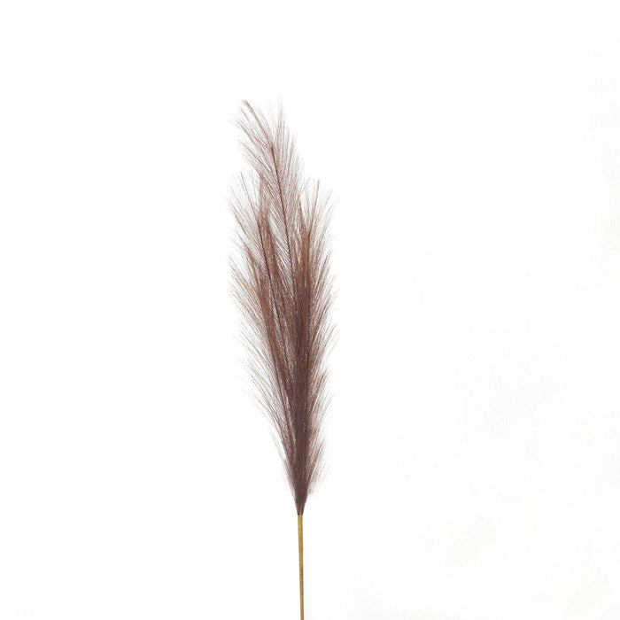 Taupe Faux Pampas Grass Stem - Lost Land Interiors
