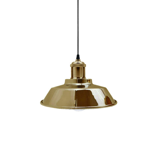 Vintage Modern Industrial Ceiling Lamp Shade Pendant Light Retro Loft French Gold~1320 - Lost Land Interiors