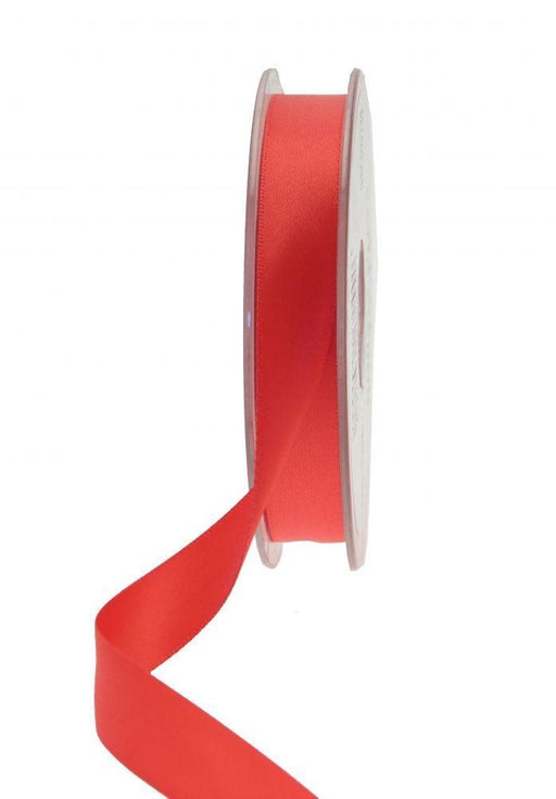 Bright Red Satin Ribbon (15mm) - Lost Land Interiors