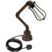 Retro Industrial Water Pipe Lighting Wall Plug-In Table Lamp Steampunk Metal Indoor Stand - Lost Land Interiors