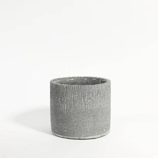 Core Cylinder Planter (12.5cm) | Cement Plant Pot - Lost Land Interiors