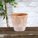 Rustic Ceramic Flowerpot 17.5cm - Lost Land Interiors