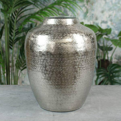 Silver Hampstead Alibaba Vase Metalwork - Lost Land Interiors