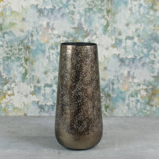 Bronze Mayfair Foyer Vase (Small) Metal Vase - Lost Land Interiors