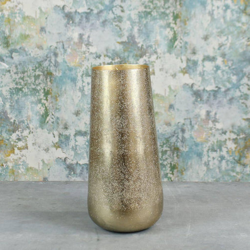 Gold Mayfair Foyer Vase (Small) Metal Vase - Lost Land Interiors