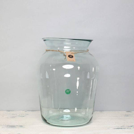 Eco Elegant Amphora Vase (36cm) Glass Terrarium - Lost Land Interiors