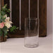 20cm Clear Contract Glass Cylinder Flower Vase - Lost Land Interiors