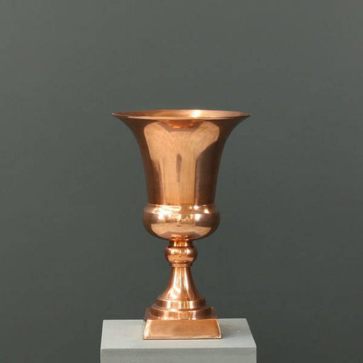 Bronze Aluminium Flower Vase (45cm x 28cm) - Lost Land Interiors