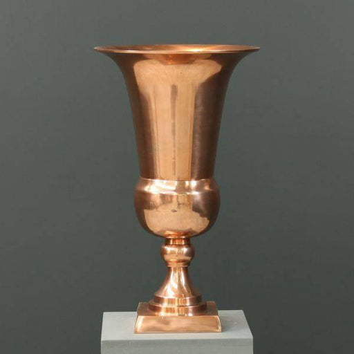 Bronze Aluminium Flower Vase (58cm x  34cm) - Lost Land Interiors