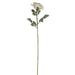 5 x Artificial Single Aidde Rose Cream Flower Stem Bouquet 74cm - Lost Land Interiors