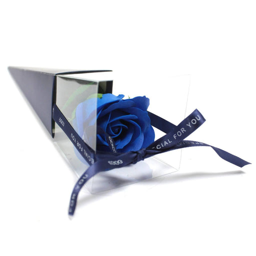 Single Rose - Blue  Rose - Lost Land Interiors