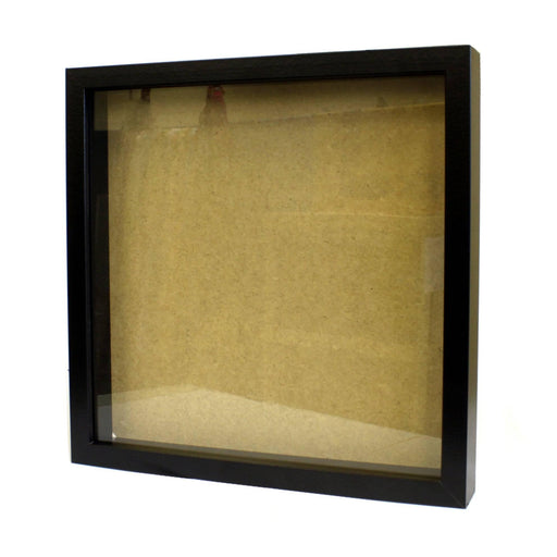 Deep Box Picture Frame 14x14 inch - Black - Lost Land Interiors