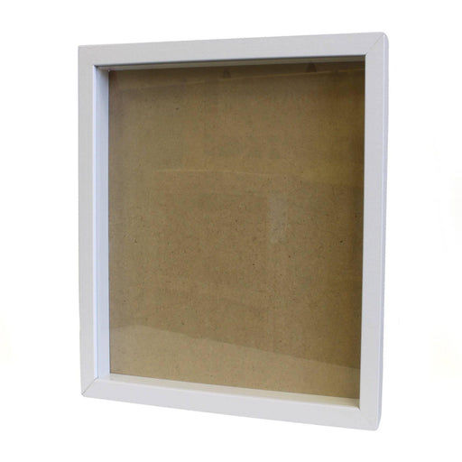 Deep Box Picture Frame 14x12 inch - White - Lost Land Interiors