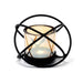 Centrepiece Iron Votive Candle Holder - 1 Cup Single Ball - Lost Land Interiors