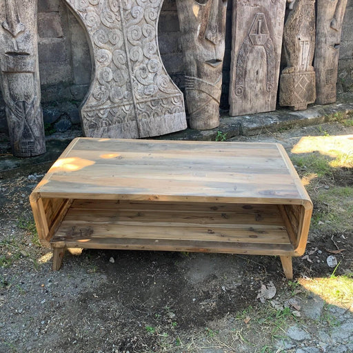 Large Coffee Table - Recycled Wood - Lost Land Interiors