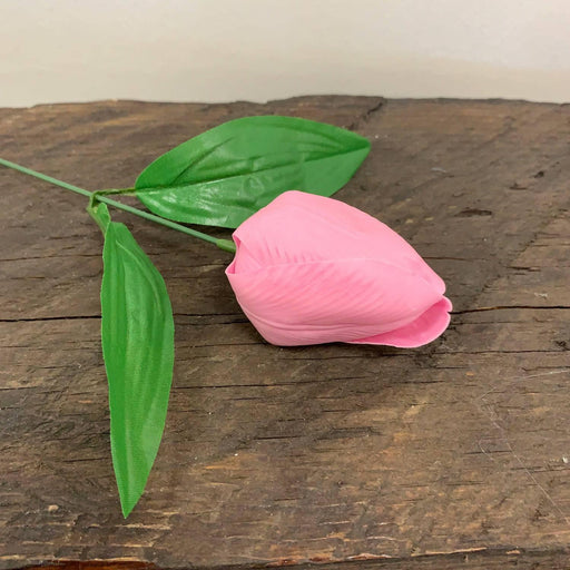 Craft Soap Flower - Med Tulip - Pink - Lost Land Interiors