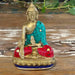 Brass Buddha Figure - Amitabha - 9.5 cm - Lost Land Interiors