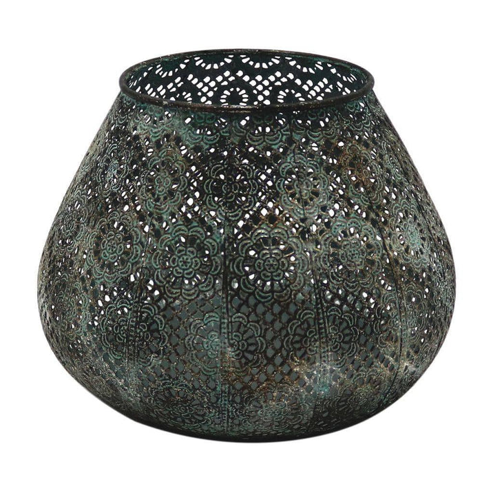 Marrakech Candleholder (19cm) Kasbah Moroccan Style - Lost Land Interiors