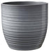 Bergama Ceramic Pot Light Gray Glaze (13cm) - Lost Land Interiors