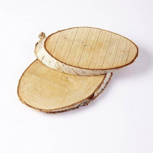 1 x Birch Log Slice (M) Fast & Free Uk Delivery - Lost Land Interiors
