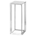 Farrah Collection Medium Silver Plant Stand - Lost Land Interiors