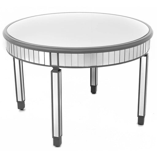 Paloma Collection Mirrored Round Dining Table - Lost Land Interiors