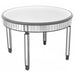 Paloma Collection Mirrored Round Dining Table - Lost Land Interiors