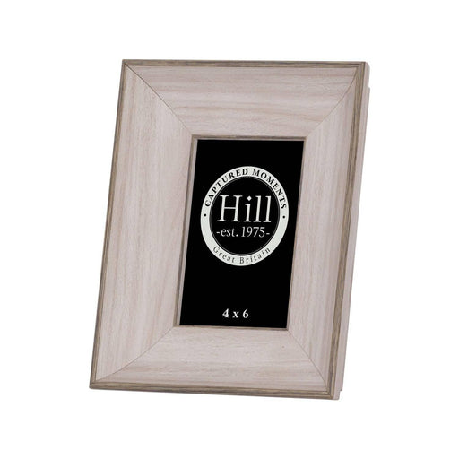 White Washed Wood Photo Frame 4X6 - Lost Land Interiors