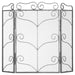 Heavy Large Antique Silver Fire Screen - Lost Land Interiors