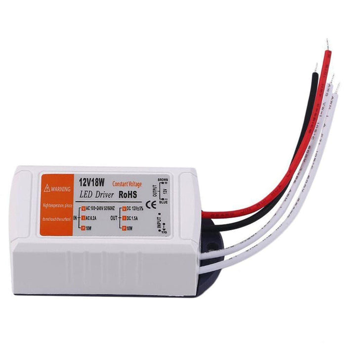 18W Compact LED Driver AC 230V to DC12V Power Supply Transformer~3280 - Lost Land Interiors