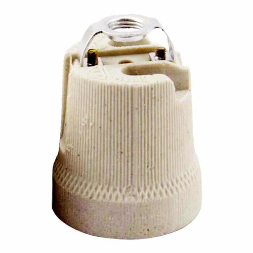 Ceramic Porcelain Type 3 ES E27 Edison Screw Heat Bulb Lamp Holder~2964 - Lost Land Interiors