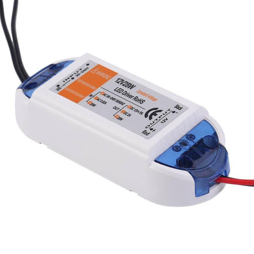 28W Compact LED Driver AC 230V to DC12V Power Supply Transformer~3279 - Lost Land Interiors