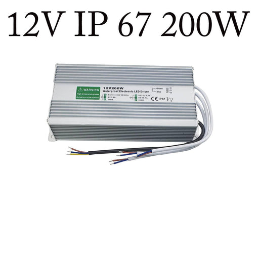DC12V IP67 200W Waterproof LED Driver Power Supply Transformer~3345 - Lost Land Interiors