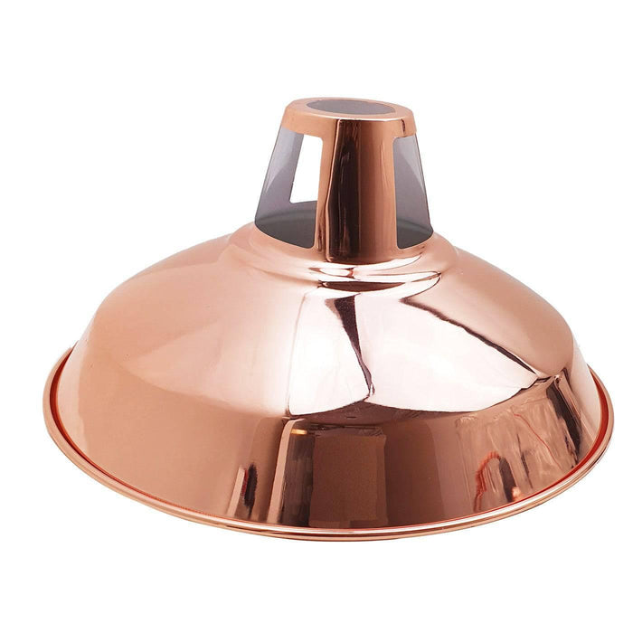 Retro Style Light Shades Modern Ceiling Pendant Lampshades Metal - Rose Gold~2324 - Lost Land Interiors