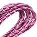 2 Core Twisted Electric Cable Baby Pink color fabric 0.75mm~3015 - Lost Land Interiors