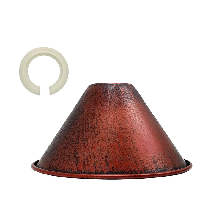 18mm x 10mm Large Easy Fit Pendant Light Shade Metal Lampshade Wall Lamp~1398 - Lost Land Interiors