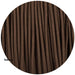 3 core Round Vintage Braided Fabric Dark Brown Cable Flex 0.75mm~3188 - Lost Land Interiors