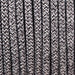 3 core Round Vintage Braided Fabric Black+White+Grey Multi Tweed Coloured Cable Flex 0.75mm~2993 - Lost Land Interiors