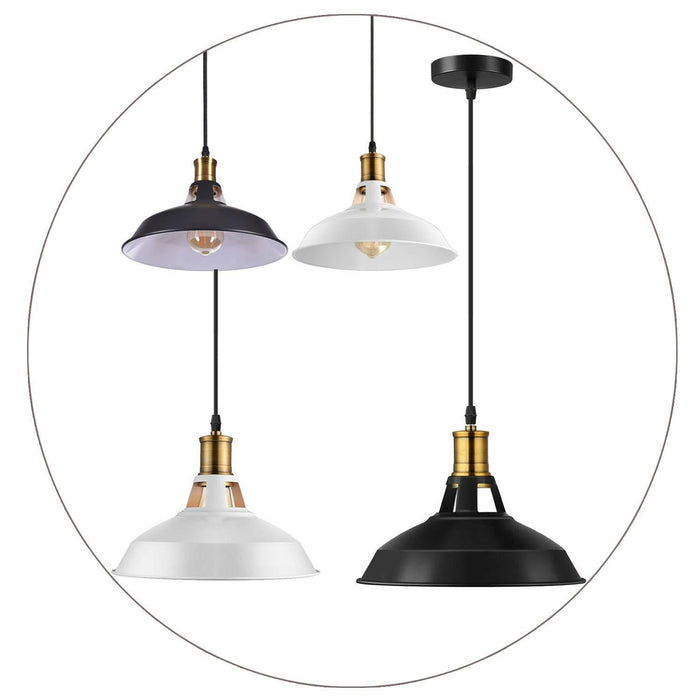 New hanging lamp industrial retro vintage metal lamp pendulum ceiling~1288 - Lost Land Interiors