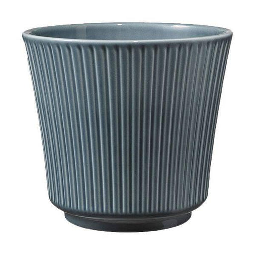 Blue Grey Delphi Ceramic Pot (16cm) - Lost Land Interiors
