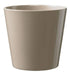 31cm Shiny Taupe Dallas Style Pot Indoor and Outdoor Planter - Lost Land Interiors
