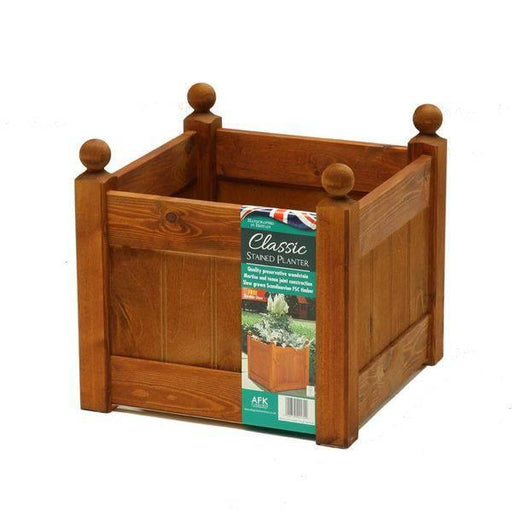 AFK Large Classic Planter - Beech Stain - Lost Land Interiors