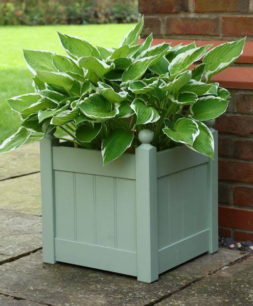 AFK Large Classic Painted Planter Heritage Sage - Lost Land Interiors