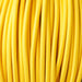 3 core Round Vintage Braided Fabric Yellow Cable Flex 0.75mm~3186 - Lost Land Interiors